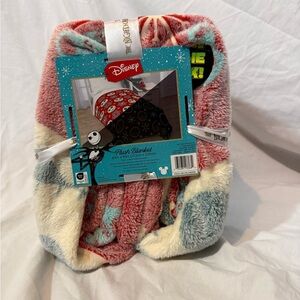 Disney Plush Blanket - Red, White, Blue